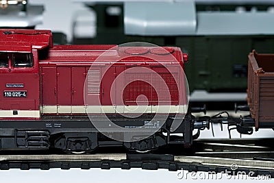 Model trains Stock Photo