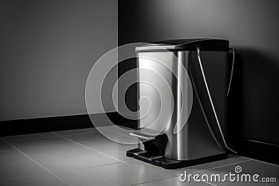 Electric modern home flat background equipment interior machine domestic appliance dust house Stock Photo