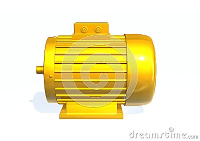 Electric motor Stock Photo