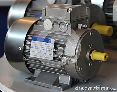 Electric motor Stock Photo