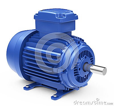 The electric motor Stock Photo
