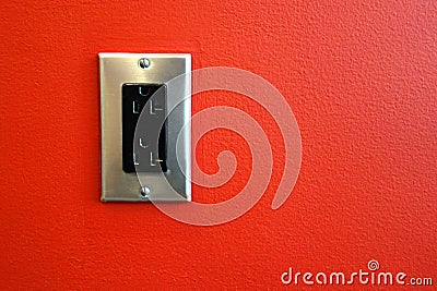 Electric Outlet Stock Photo