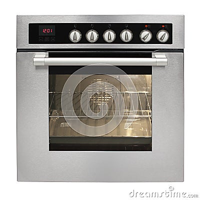 Electric oven Stock Photo