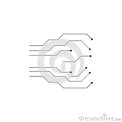 Electric Plug logo vecto Vector Illustration