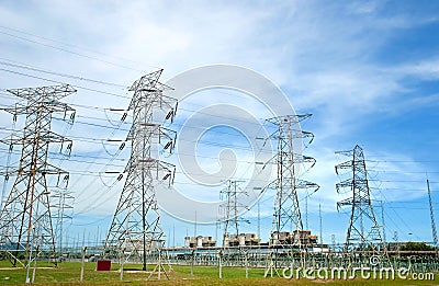 Electric Power Plant Series 01 Stock Photo
