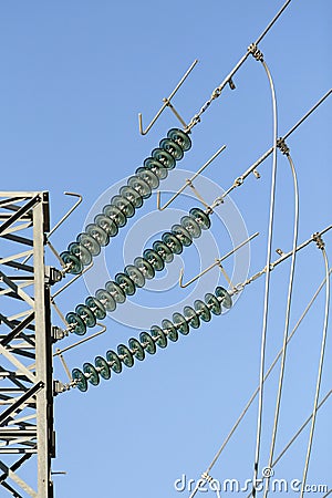 Electric power station Stock Photo