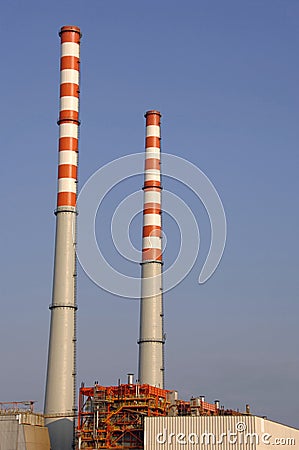 Electric powerplant Stock Photo