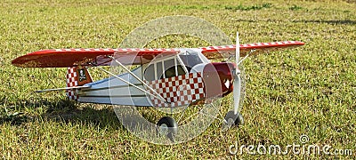 Electric RC aircraft Stock Photo
