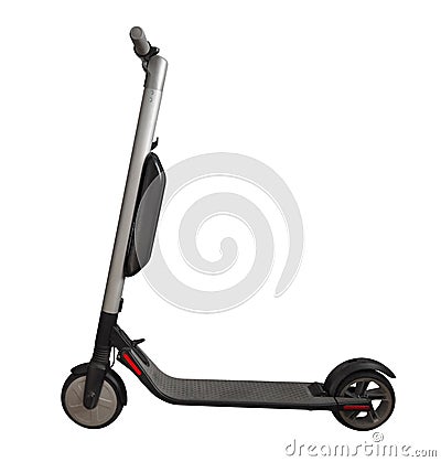 Electric scooter isolated Stock Photo