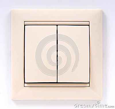 Electric switch Stock Photo