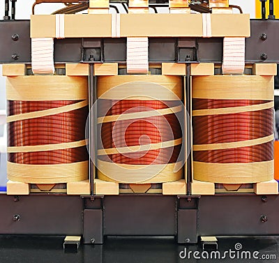 Electric Transformer Stock Photo