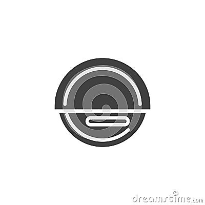 Electric unicycle vector icon Vector Illustration