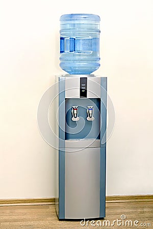 Electric water cooler Stock Photo