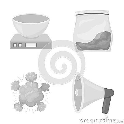 Electrical appliance, war and other monochrome icon in cartoon style. addict, fans icons in set collection. Vector Illustration
