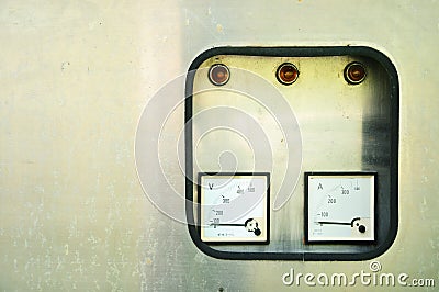 Electrical cabinet Stock Photo