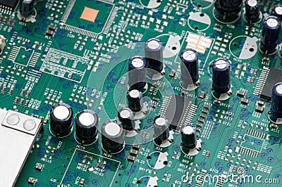 Electrical circuit Stock Photo