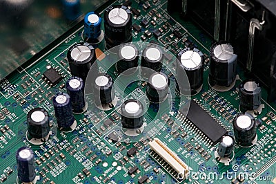 Electrical circuit Stock Photo