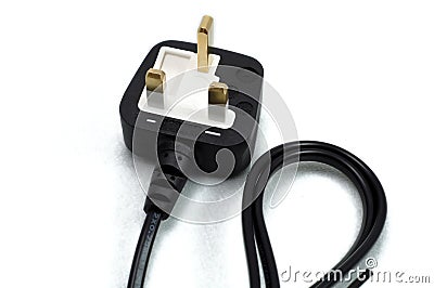 Electrical plug Stock Photo