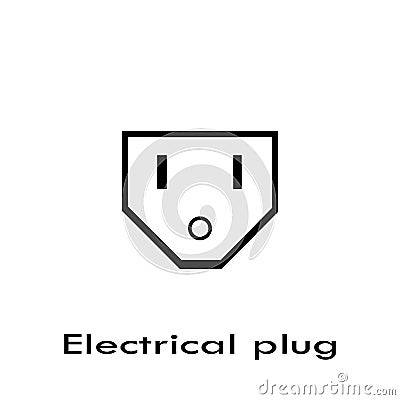 electrical plug Vector Illustration