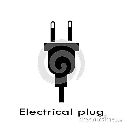 electrical plug Vector Illustration