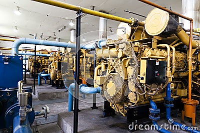 Electrical power generator Stock Photo