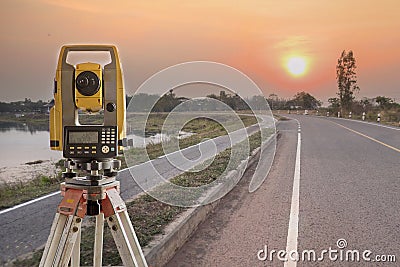 Electrical Resistivity Tomography in India Stock Photo