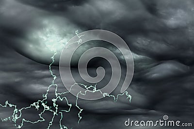 Electricity lightening Stock Photo