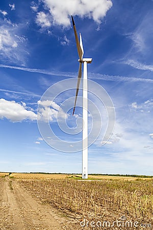 Electricity technology concept Stock Photo