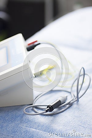 Electroacupunture acupunture machine Stock Photo