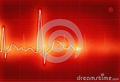 Electrocardiogram Vector Illustration