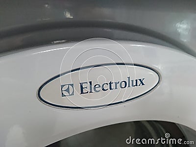 Electrolux washing machine Editorial Stock Photo
