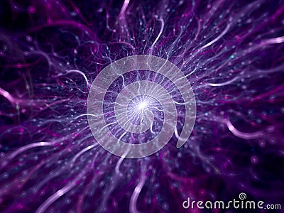 Electromagnetic field Stock Photo