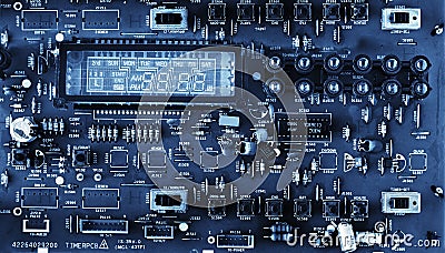 Electronic board Stock Photo