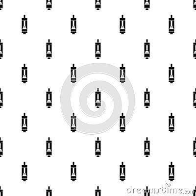 Electronic cigarette cartridge pattern Vector Illustration