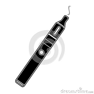 Electronic cigarette icon Vector Illustration