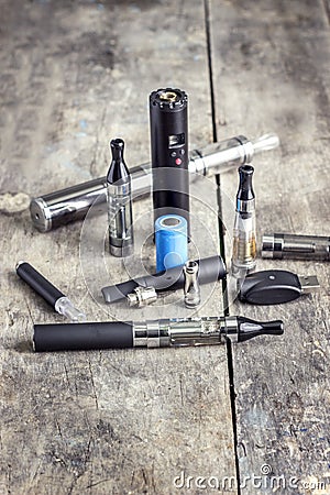 Electronic cigarette Stock Photo