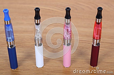Electronic cigarettes Stock Photo