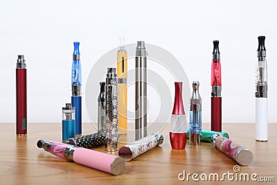 Electronic cigarettes Stock Photo