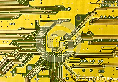 Electronic circuit Stock Photo