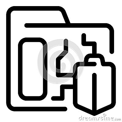 Electronic circuit board connecting to a computer mouse representing technological integration Vector Illustration