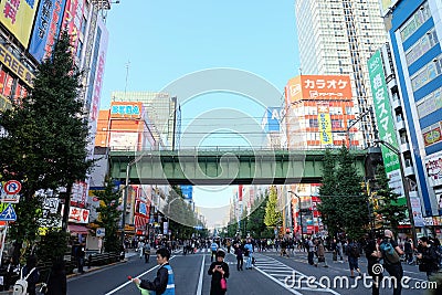 Electronic city Tokyo Japan Editorial Stock Photo