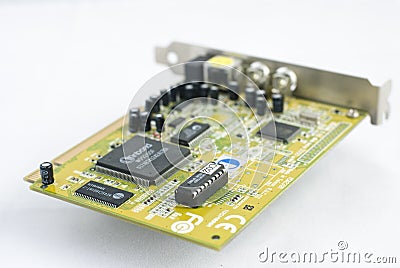 Electronic component Stock Photo