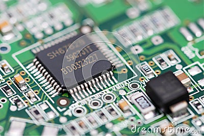 Electronic Component Stock Photo