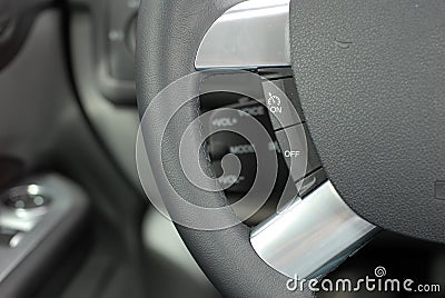 Electronic Cruise control, tempomat Stock Photo