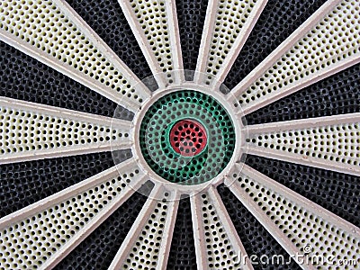 Detail shot of a dartboard Stock Photo