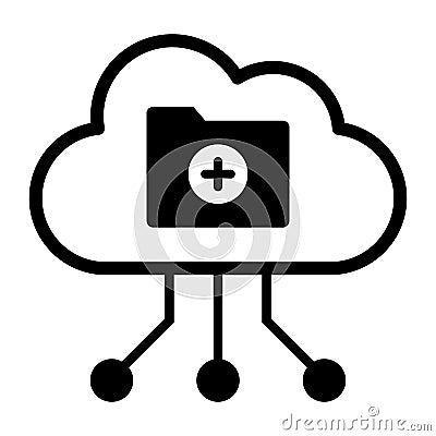 Electronic medical records isolated icon Vector Illustration