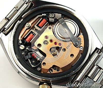 Electronic watch Stock Photo