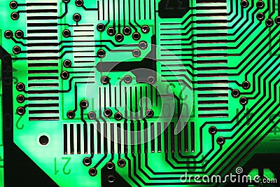 Electronics background chips Stock Photo