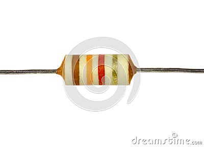 Electronics resistor Stock Photo