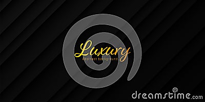 Elegance futuristic black gradient abstract background,luxury abstract background,web page poster flyer banner cover backdrop, Vector Illustration